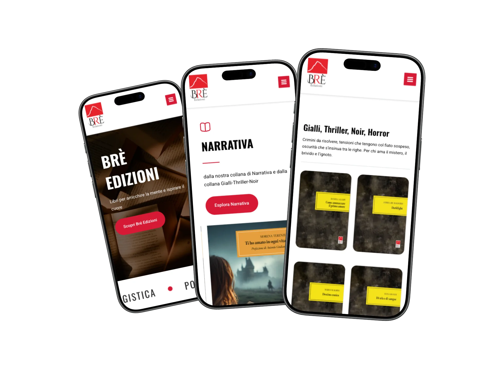 Sito web Brè Edizioni