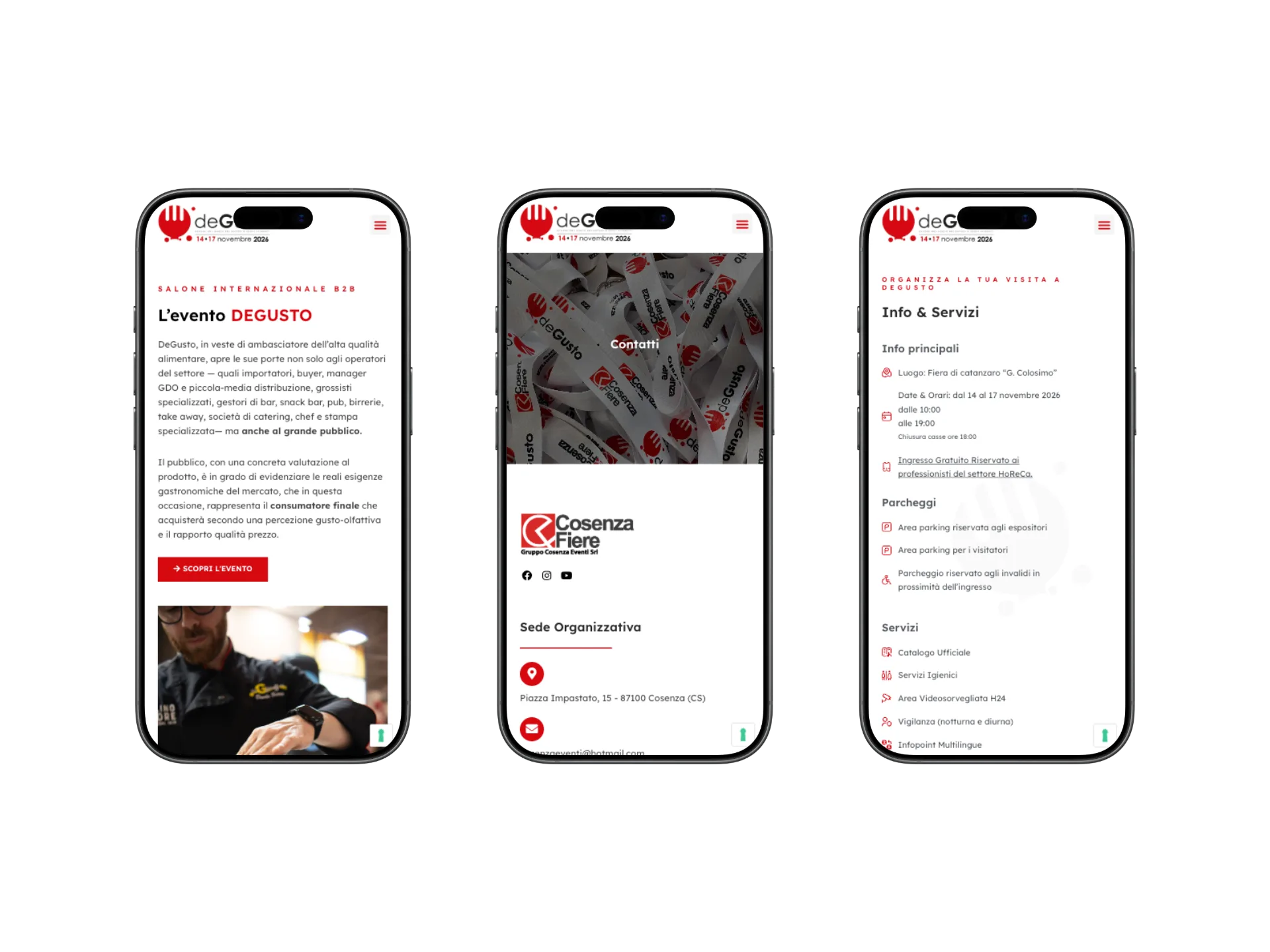 Sito web Salone DeGusto