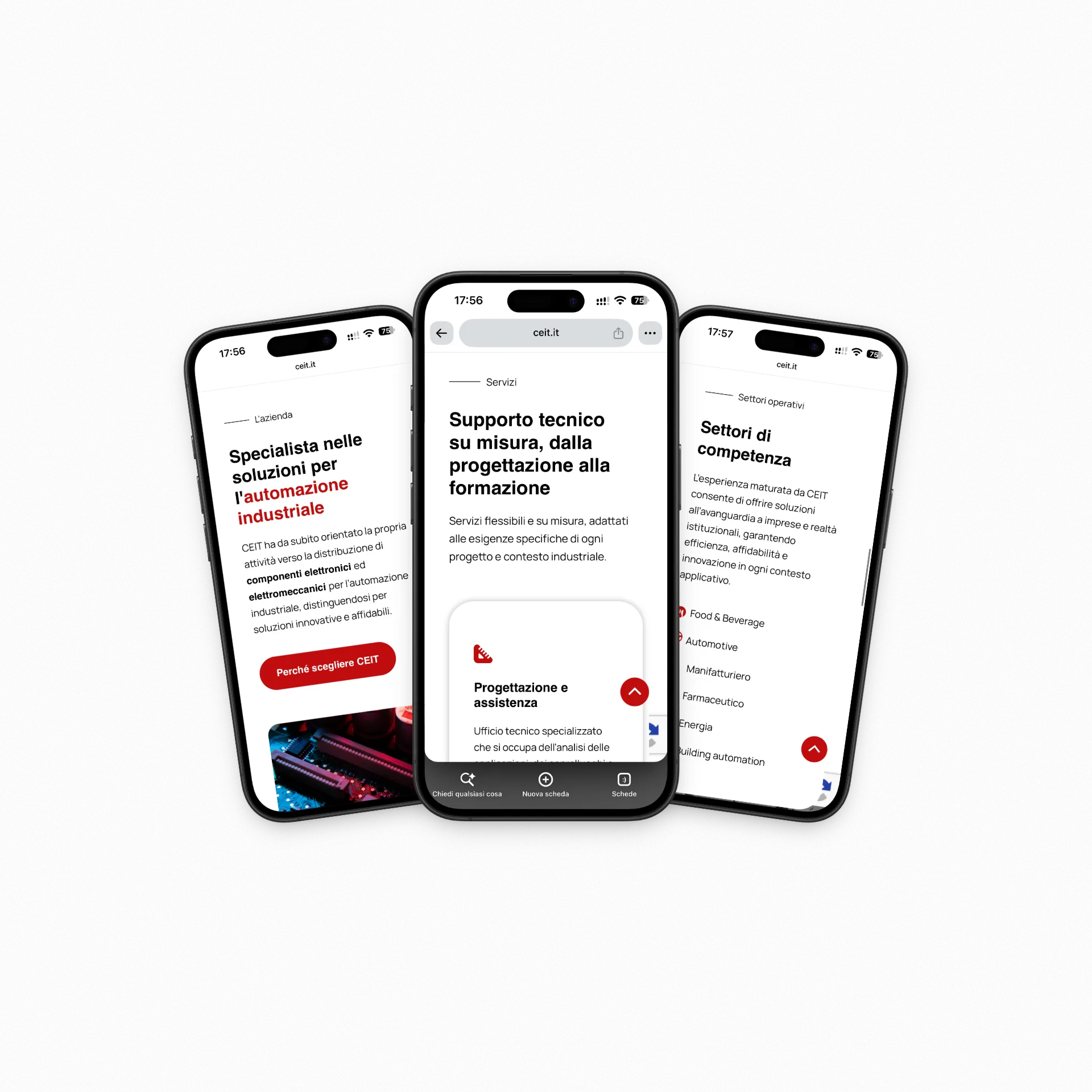 Redesign sito web CEIT