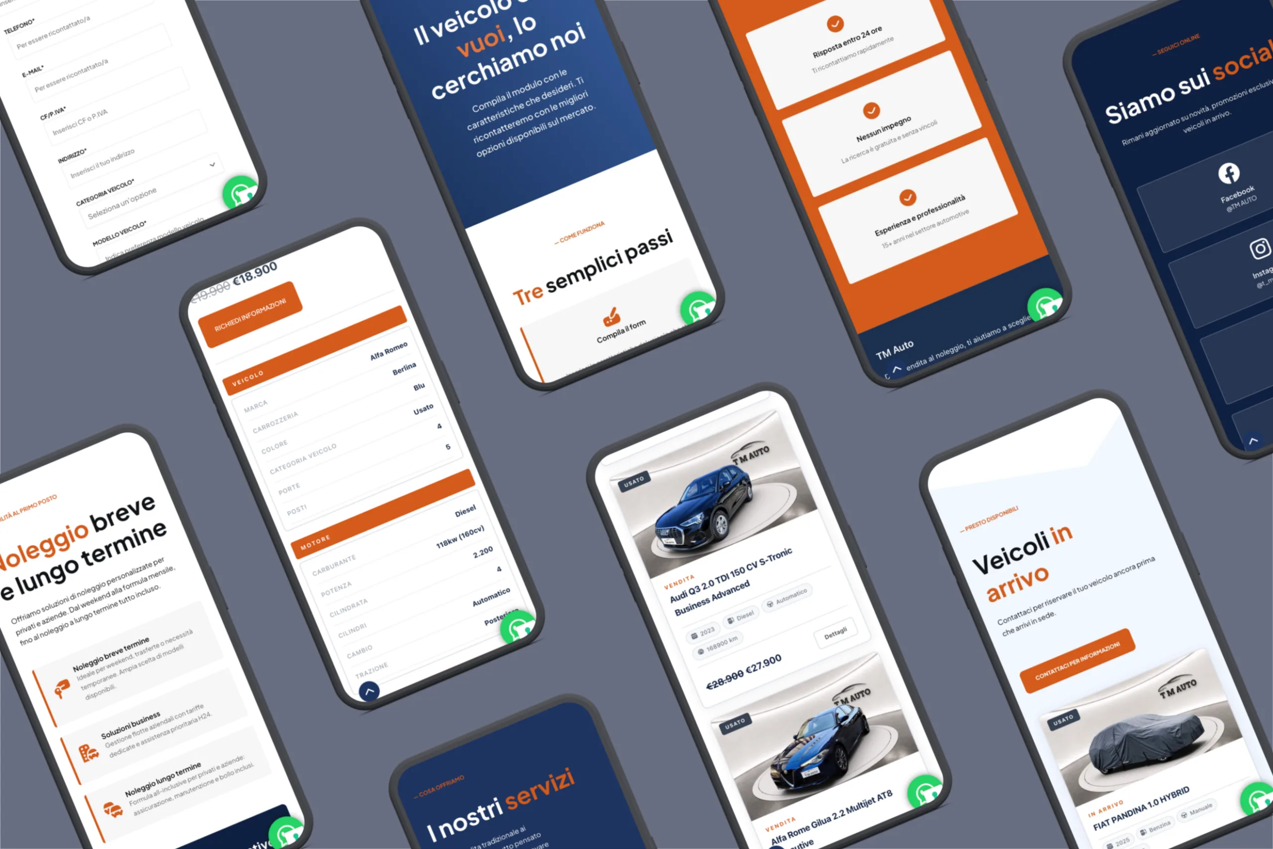Sito web TM Auto