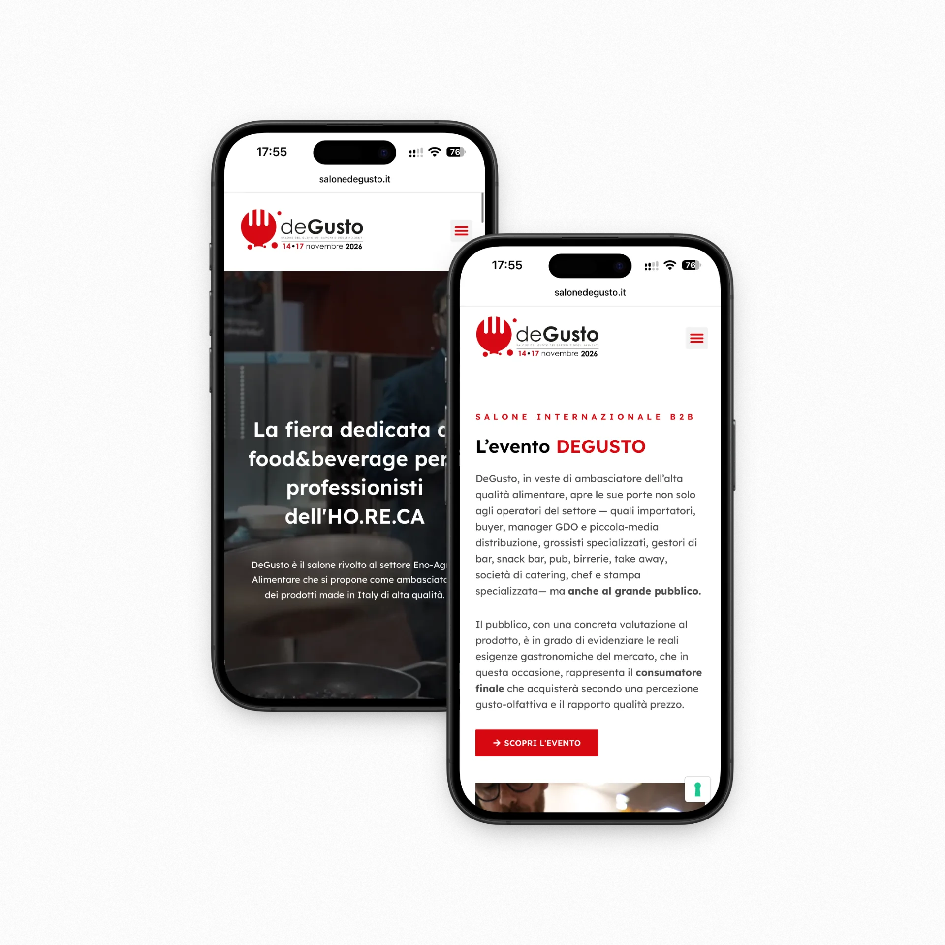 Sito web Salone DeGusto